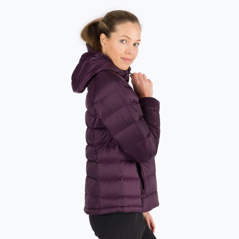 Jack Wolfskin Damen Daunenjacke Nebelhorn Down Hoody lila 1207091_2042 3