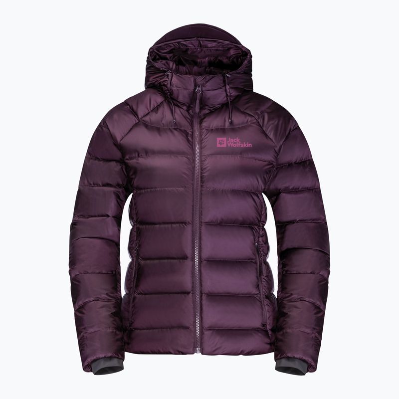 Jack Wolfskin Damen Daunenjacke Nebelhorn Down Hoody lila 1207091_2042 10