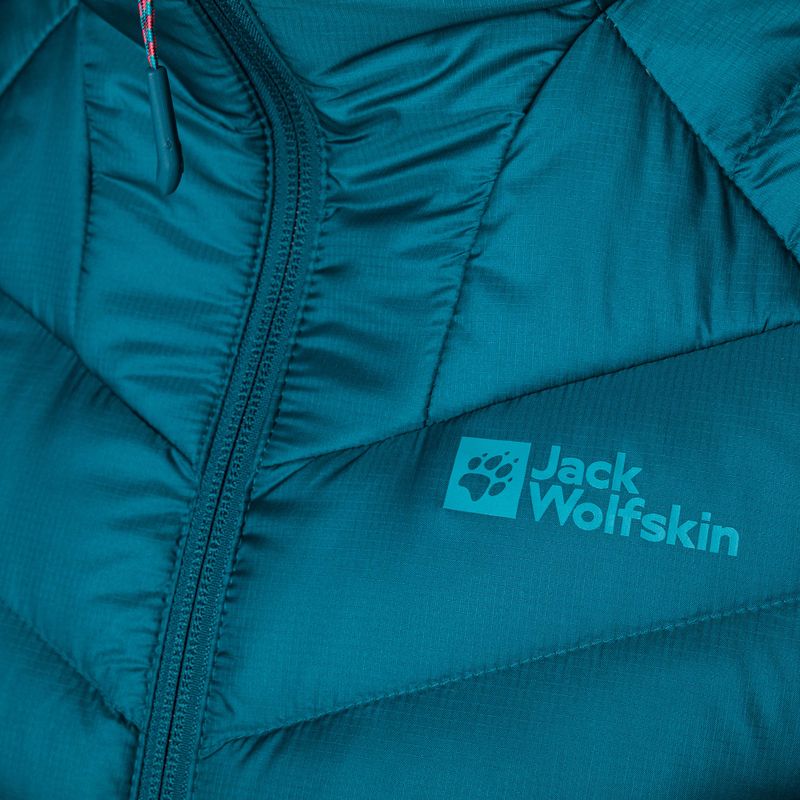 Jack Wolfskin Damen Daunenjacke Passamani Down Hoody blau 1207101_4133 7