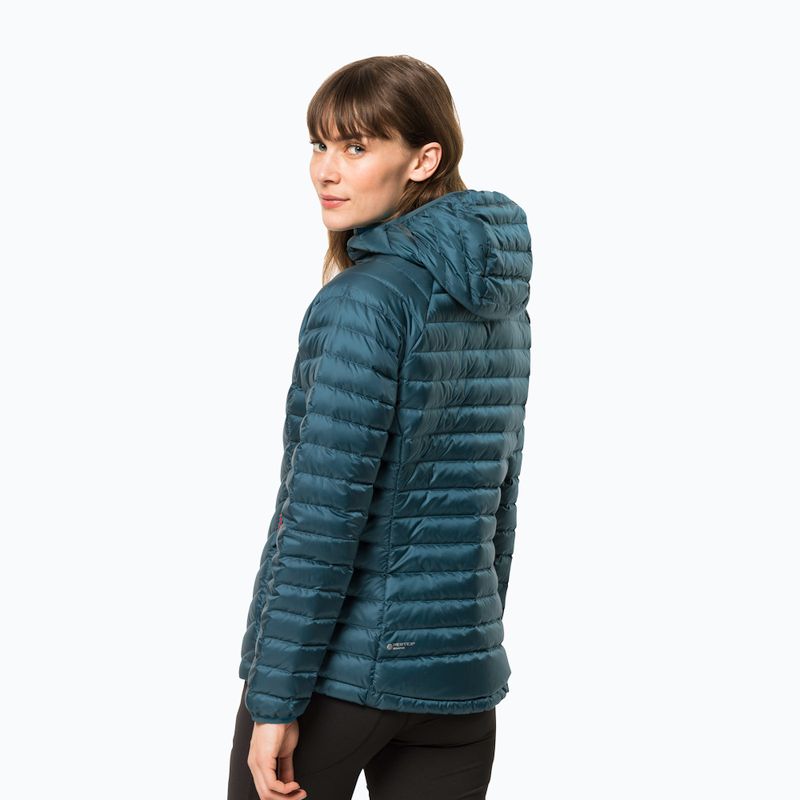 Jack Wolfskin Damen Daunenjacke Passamani Down Hoody blau 1207101_4133 2