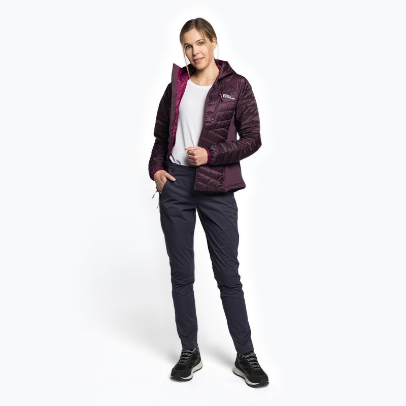 Jack Wolfskin Damen Daunenjacke Routeburn Pro Ins lila 1207191_2042 2