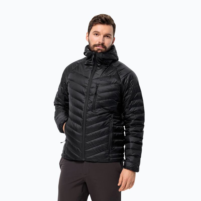 Herren Jack Wolfskin Passamani Down Hoody phantom jacket