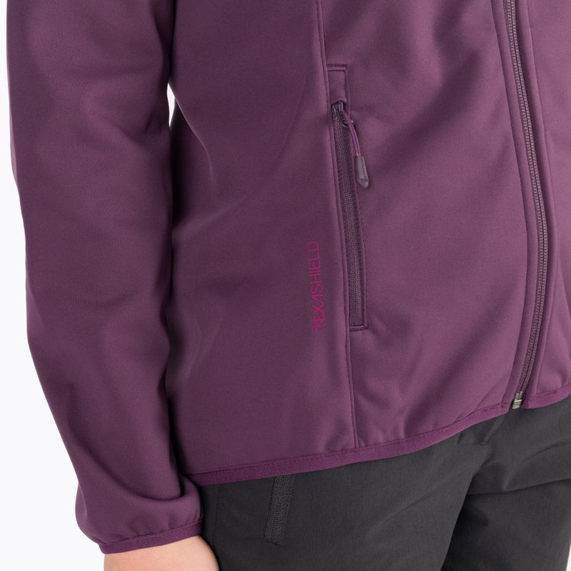 Jack Wolfskin Damen Softshelljacke Windhain Hoody lila 1307481 8