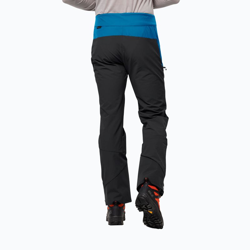 Jack Wolfskin Herren Alpspitze blau-schwarz Skihose 1507511 2