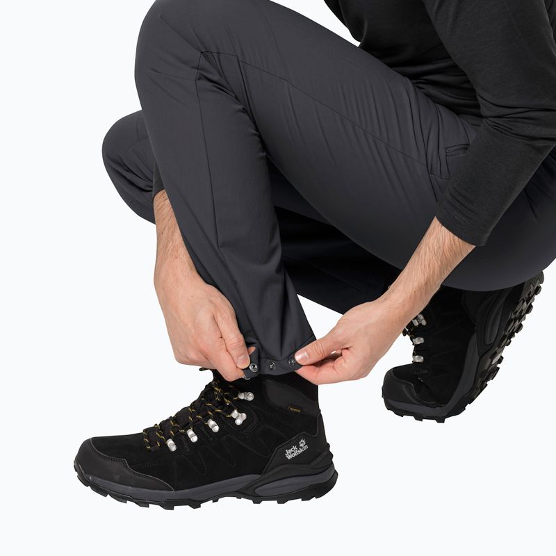 Jack Wolfskin Herren-Trekkinghose Holdsteig schwarz 1507571 5