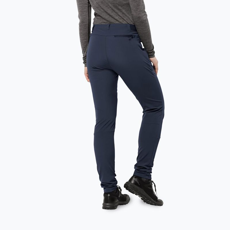 Jack Wolfskin Damen Softshellhose Geigelstein Slim Nachtblau 2