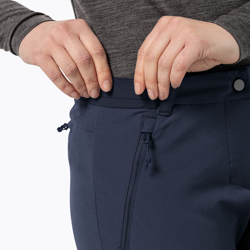 Jack Wolfskin Damen Softshellhose Geigelstein Slim Nachtblau 5