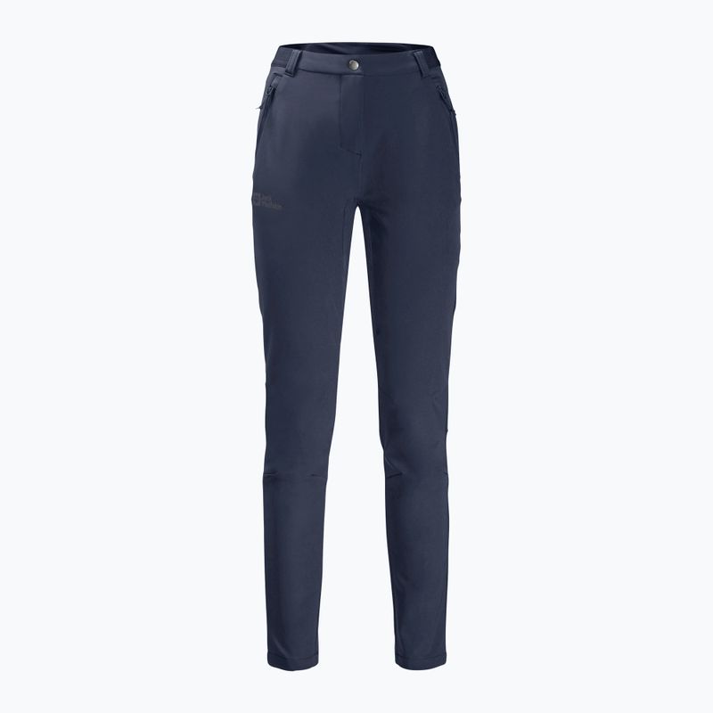 Jack Wolfskin Damen Softshellhose Geigelstein Slim Nachtblau 7