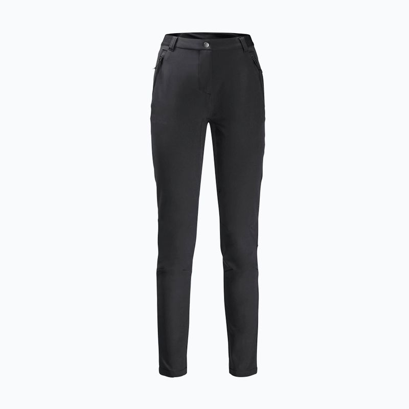 Jack Wolfskin Damen Softshellhose Geigelstein Slim schwarz 1507741 5