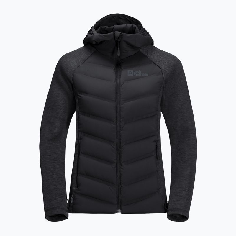 Jack Wolfskin Damen Tasman Down Hybrid Jacke schwarz 1707273_6000_005 9