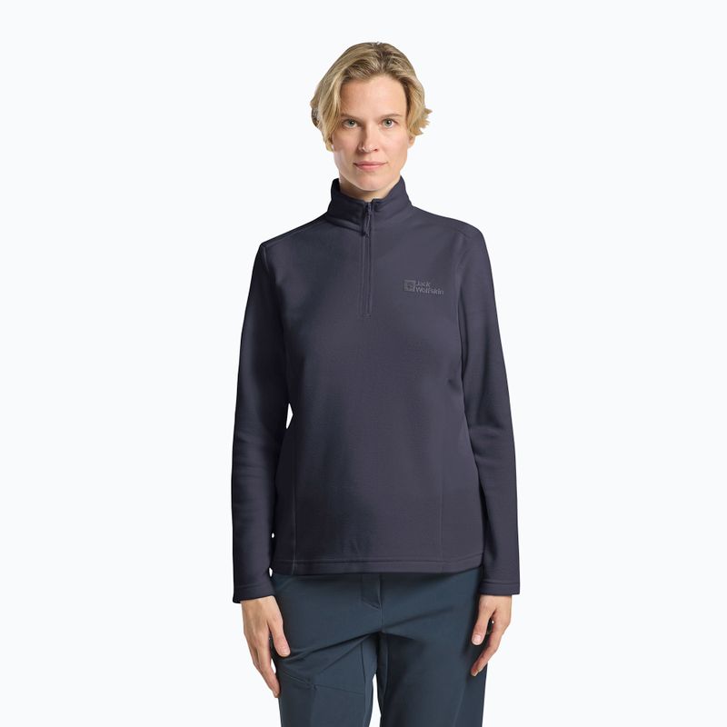 Damen-Trekkingpullover Jack Wolfskin Taunus Hz graphite
