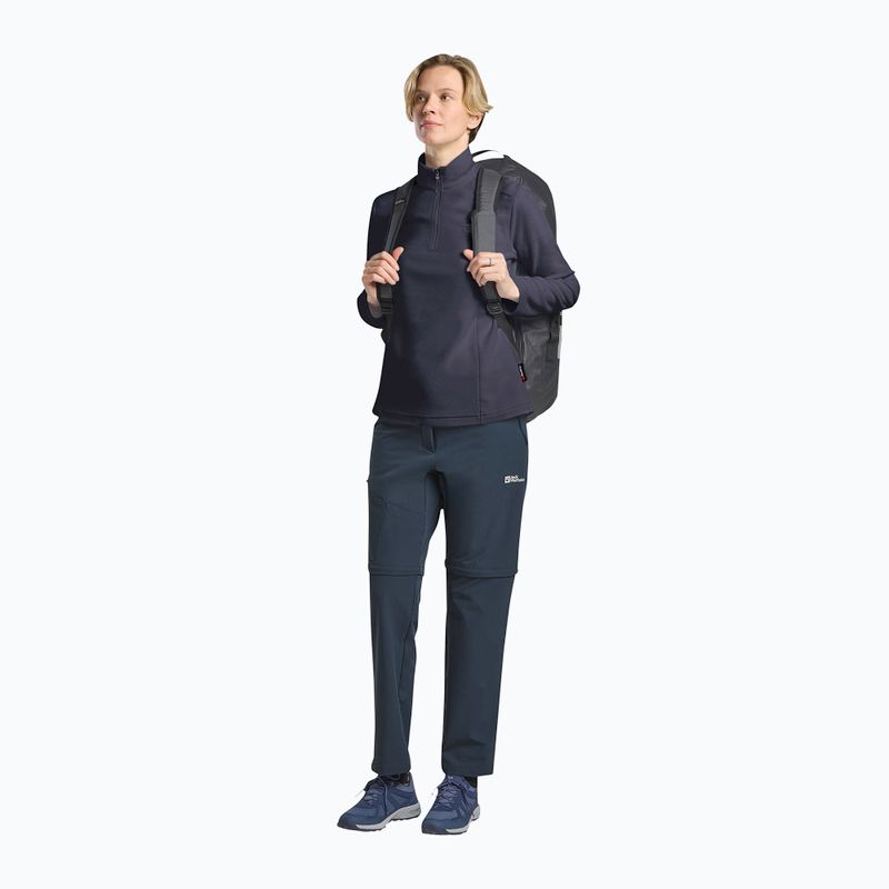 Damen-Trekkingpullover Jack Wolfskin Taunus Hz graphite 2