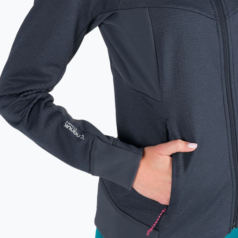 Damen Fleece Jack Wolfskin Hydro Grid Fleece grau 1709911 8