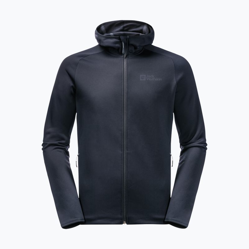 Jack Wolfskin Herren Fleece-Sweatshirt Baiselberg navy blau 1710541 3