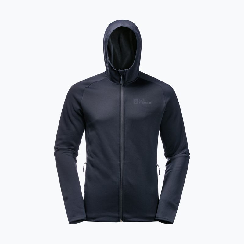 Jack Wolfskin Herren Fleece-Sweatshirt Baiselberg navy blau 1710541 4