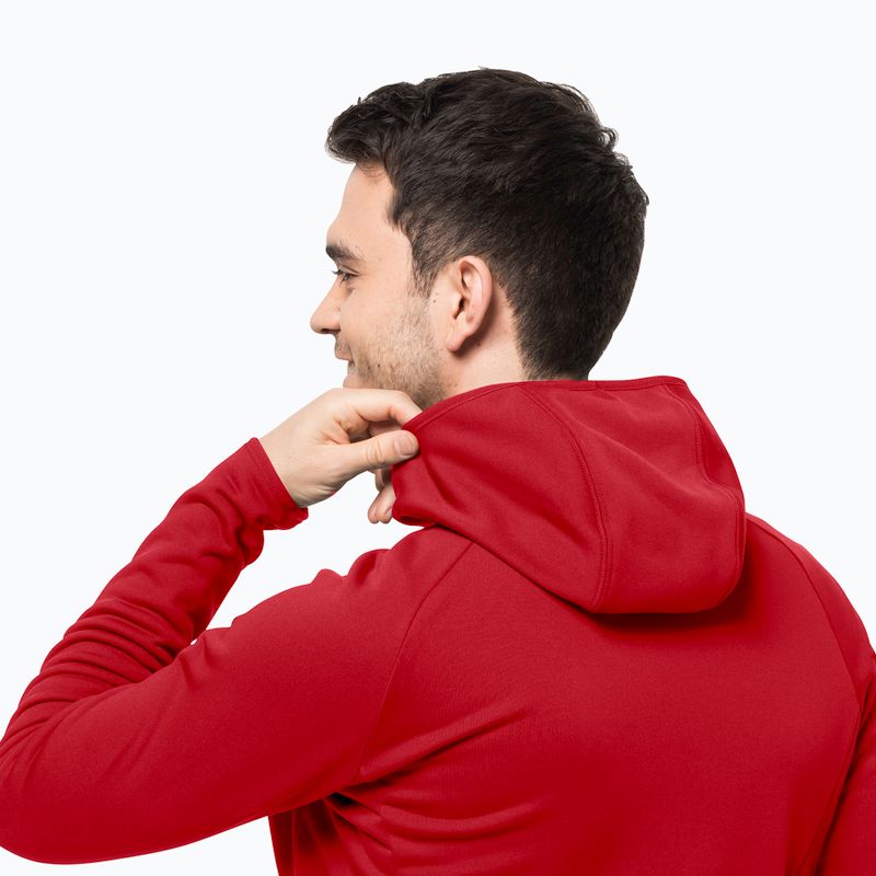 Jack Wolfskin Herren Baiselberg Fleece-Sweatshirt rot 1710541 3