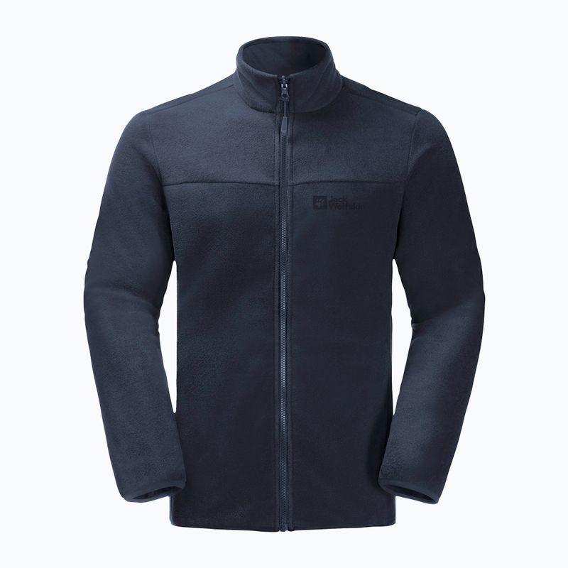 Jack Wolfskin Herren Beilstein Fleece-Sweatshirt navy blau 1710551 5