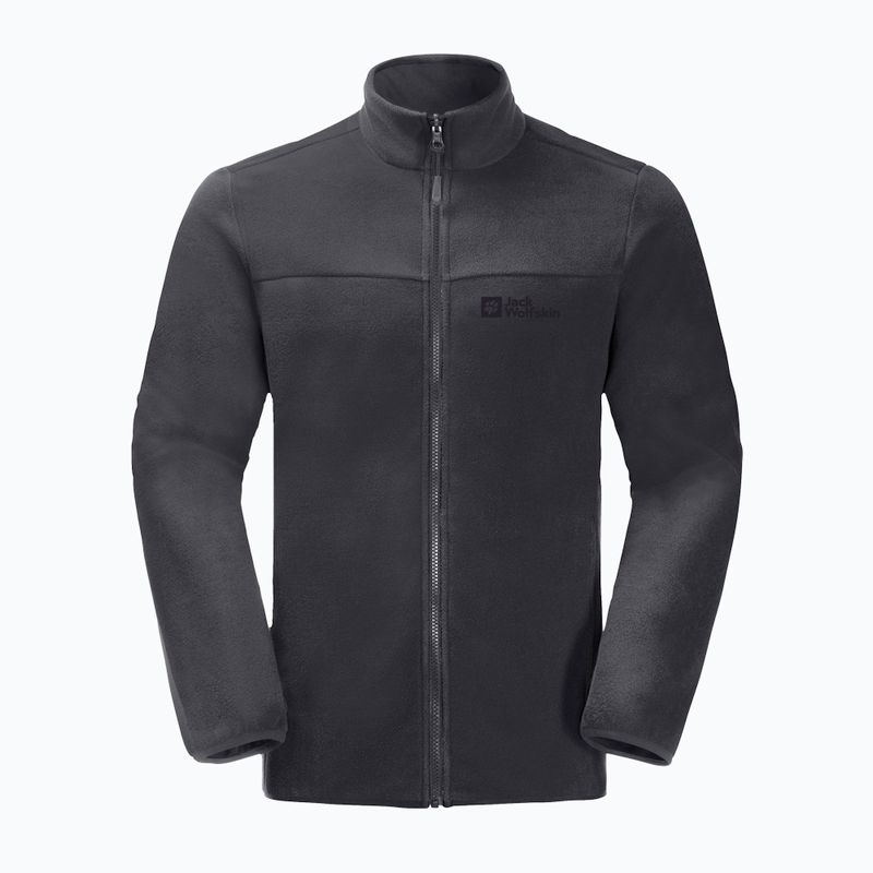Jack Wolfskin Herren Beilstein Fleece-Sweatshirt schwarz 1710551 5