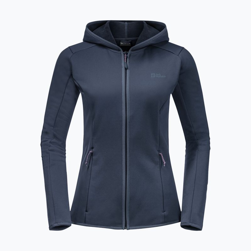 Jack Wolfskin Damen Fleece-Sweatshirt Baiselberg grau 1710771 7