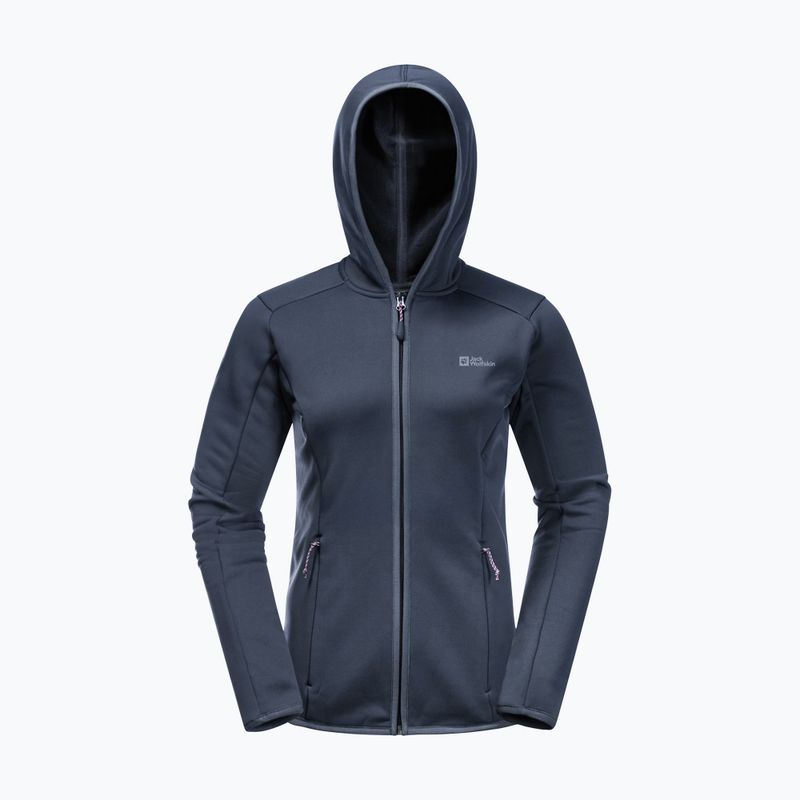 Jack Wolfskin Damen Fleece-Sweatshirt Baiselberg grau 1710771 8