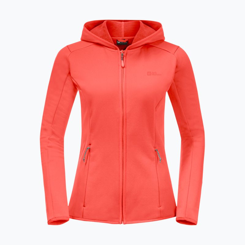 Jack Wolfskin Damen Fleece-Sweatshirt Baiselberg orange 1710771 8