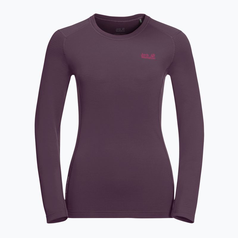 Jack Wolfskin Herren Trekking Longsleeve T-Shirt Infinite LS lila 1808311 7