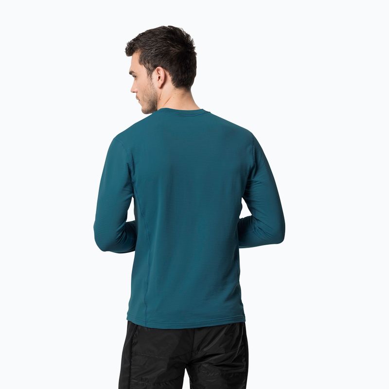 Jack Wolfskin Herren-Trekking-Langarm-T-Shirt Infinite LS blau 1808311