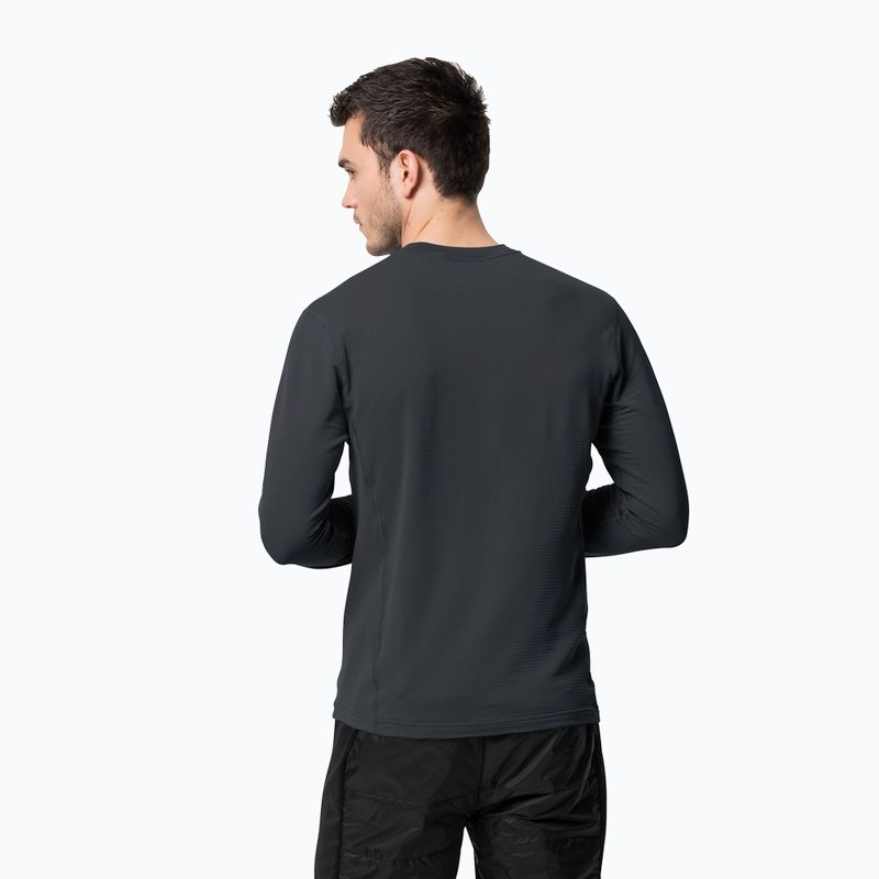 Jack Wolfskin Herren Trekking Longsleeve T-Shirt Infinite LS graphit 1808311 2