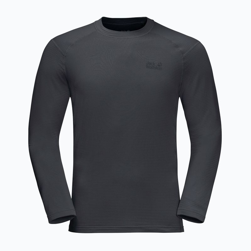 Jack Wolfskin Herren Trekking Longsleeve T-Shirt Infinite LS graphit 1808311 4