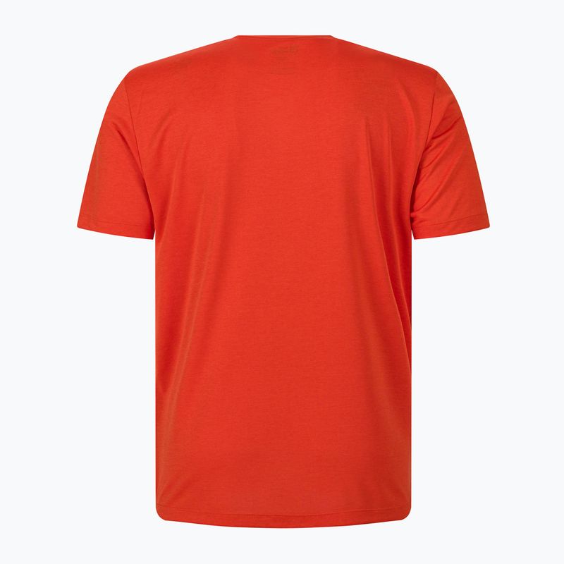 Jack Wolfskin Herren-Trekking-T-Shirt Wandern Grafik orange 1808761_3017 5