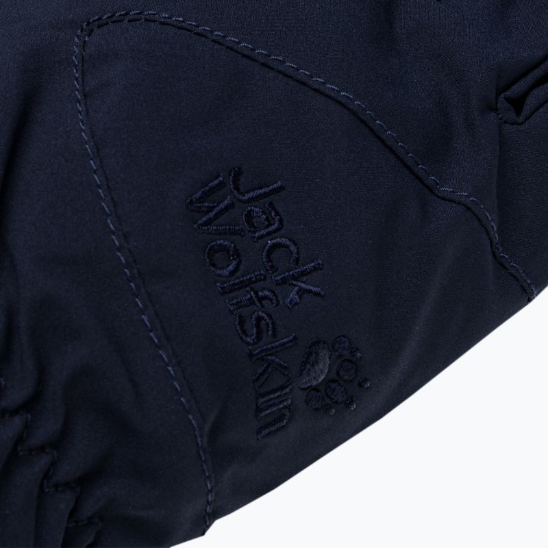 Jack Wolfskin Stormlock Highloft Trekking Handschuhe navy blau 1904433_1010_001 4