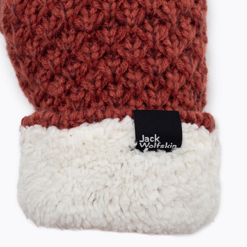 Jack Wolfskin Damen Winterhandschuhe Highloft Knit rot 1908001_3067_003 4