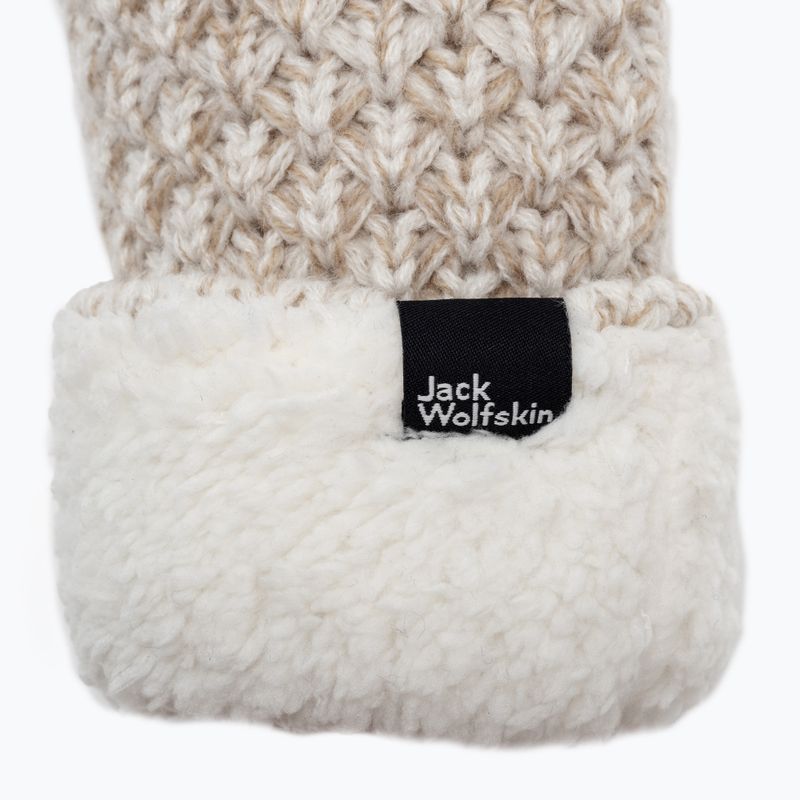 Jack Wolfskin Damen Winterhandschuhe Highloft Knit beige 1908001_5062_003 4