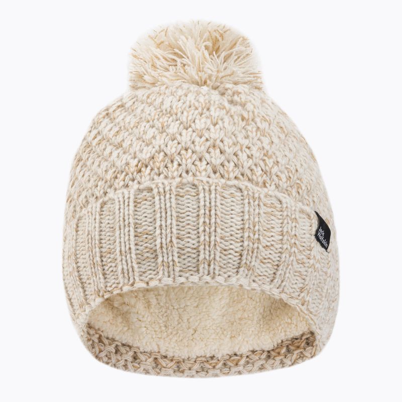 Damen Wintermütze Jack Wolfskin Highloft Knit beige 1908011 2