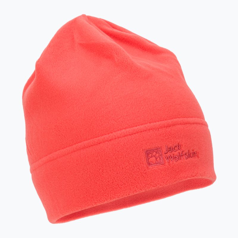 Jack Wolfskin Real Stuff orange Fleece Wintermütze 1909852