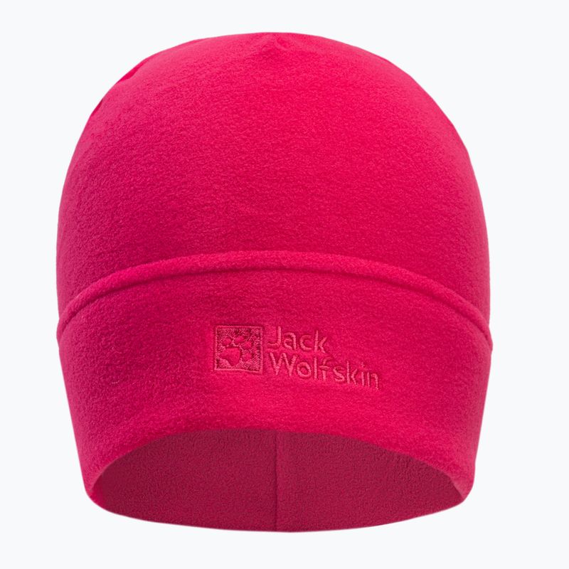 Jack Wolfskin Real Stuff Fleece Wintermütze rosa 1909852 2