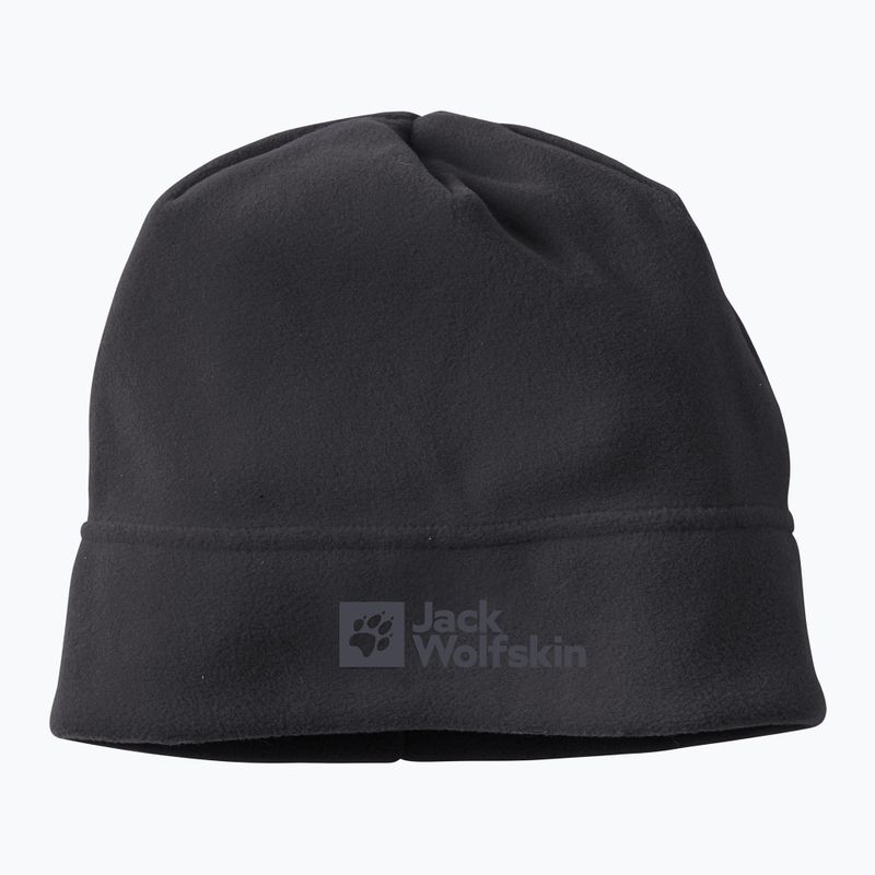 Jack Wolfskin Real Stuff Winter Fleece Mütze schwarz 1909852