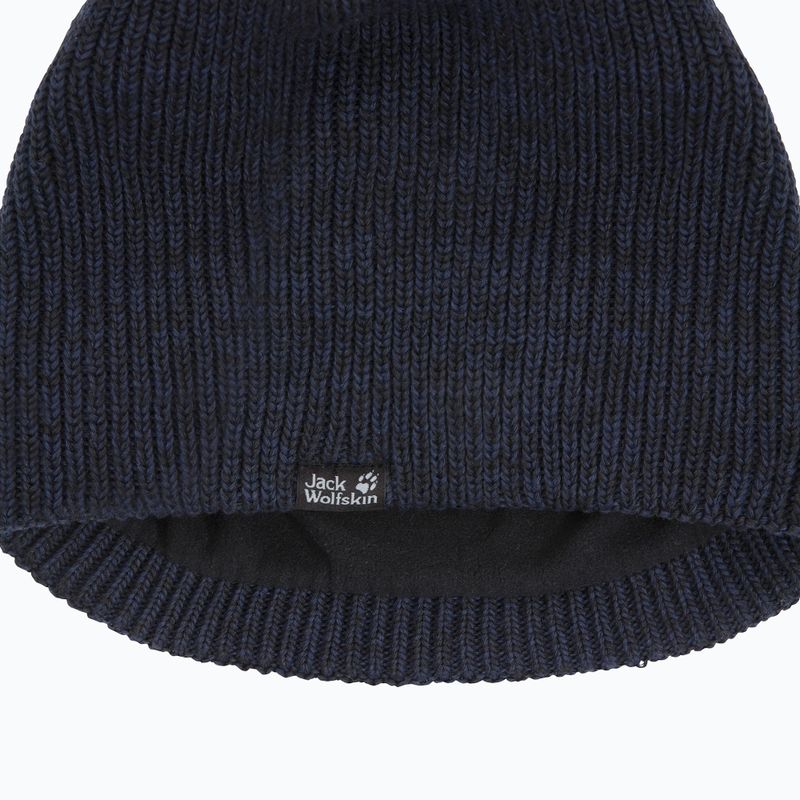 Wintermütze Jack Wolfskin Feldberg Beanie black 3