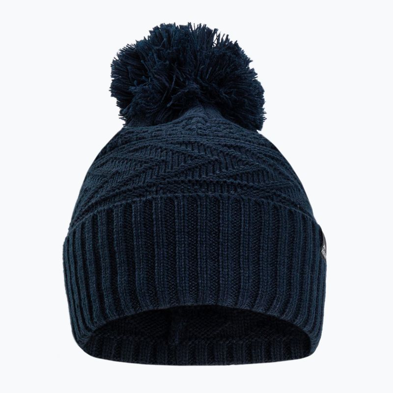 Damen Wintermütze Jack Wolfskin Lorelei Beanie navy blau 1910901 2
