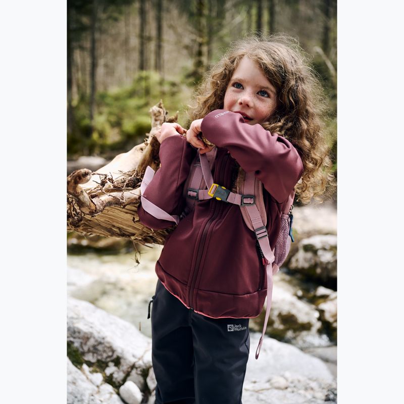 Jack Wolfskin Track Jack Wanderrucksack für Kinder rosa 2009212 8