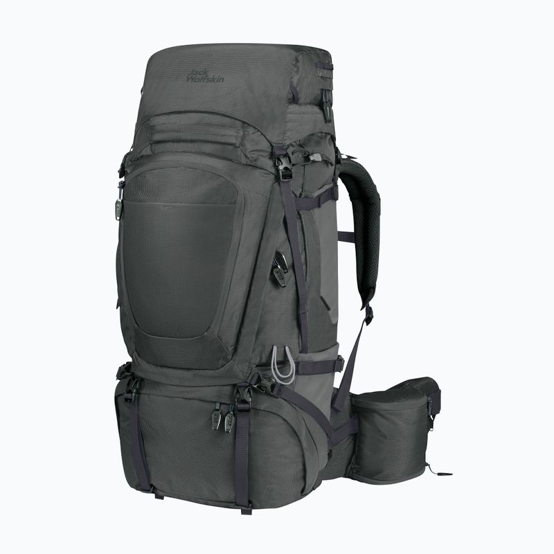 Jack Wolfskin Herren-Trekking-Rucksack Denali 65+10 l schiefergrün