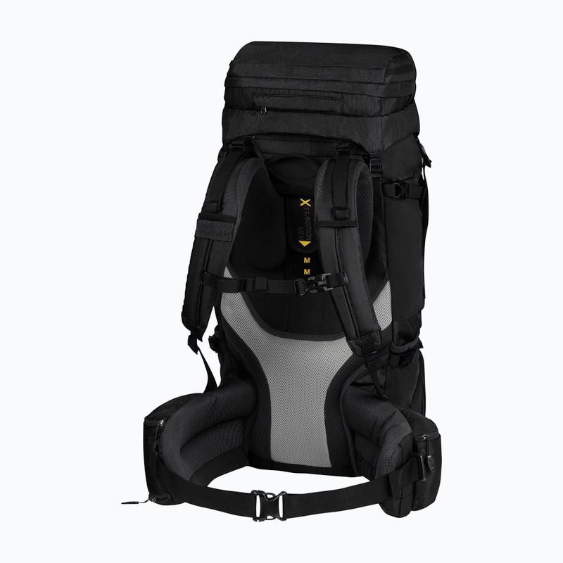 Jack Wolfskin Herren-Trekking-Rucksack Denali 65+10 l schwarz 2