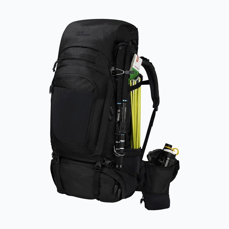 Jack Wolfskin Herren-Trekking-Rucksack Denali 65+10 l schwarz 4