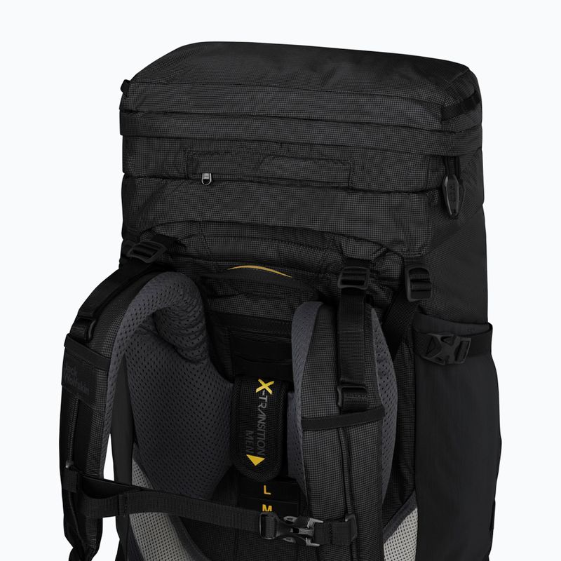 Jack Wolfskin Herren-Trekking-Rucksack Denali 65+10 l schwarz 5