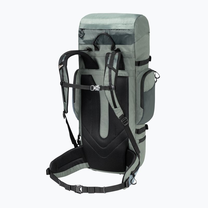 Jack Wolfskin Wanderthirst 45 l schiefergrüner Trekking-Rucksack 2