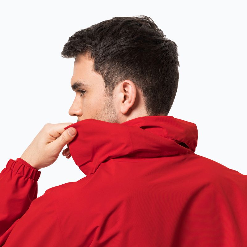 Jack Wolfskin Herren Stormy Point 2L wasserdichte Jacke rot 1111142 4
