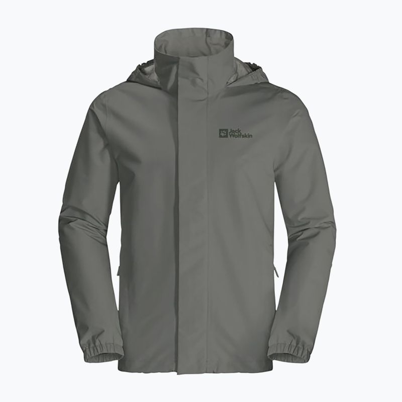 Jack Wolfskin Herren Stormy Point 2L Regenjacke grün 1111142 9