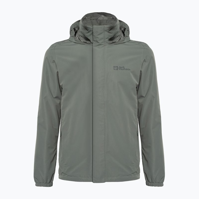 Jack Wolfskin Herren Stormy Point 2L Regenjacke grün 1111142 6