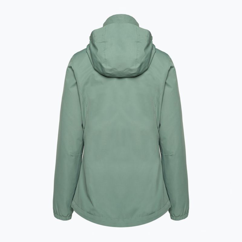 Jack Wolfskin Damen Stormy Point 2L Regenjacke grün 1111202 7