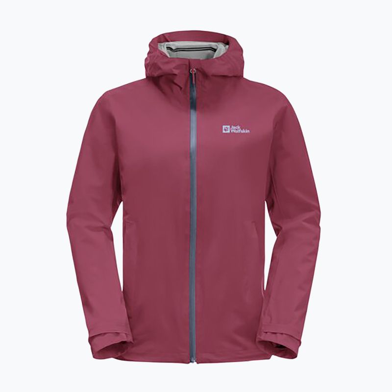 Jack Wolfskin Damen Highest Peak Regenjacke rot 1115121_2198_003 10